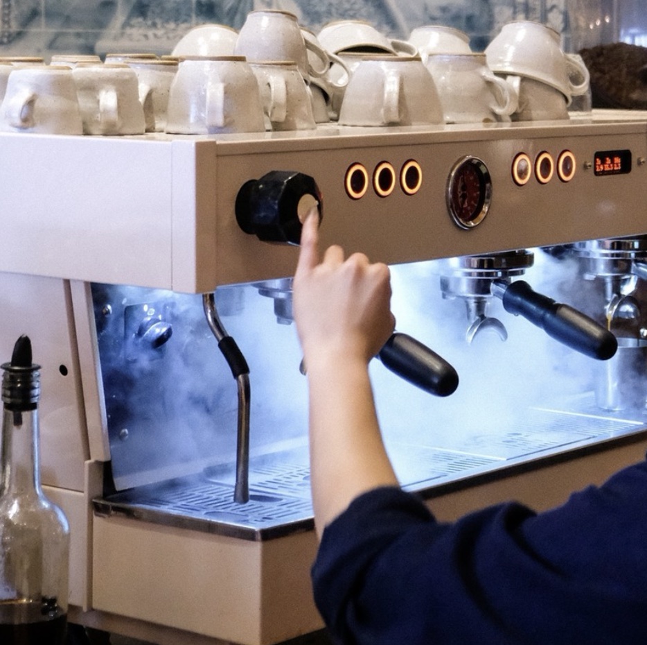 La Marzocco Steam Wand and Hot Water Knob